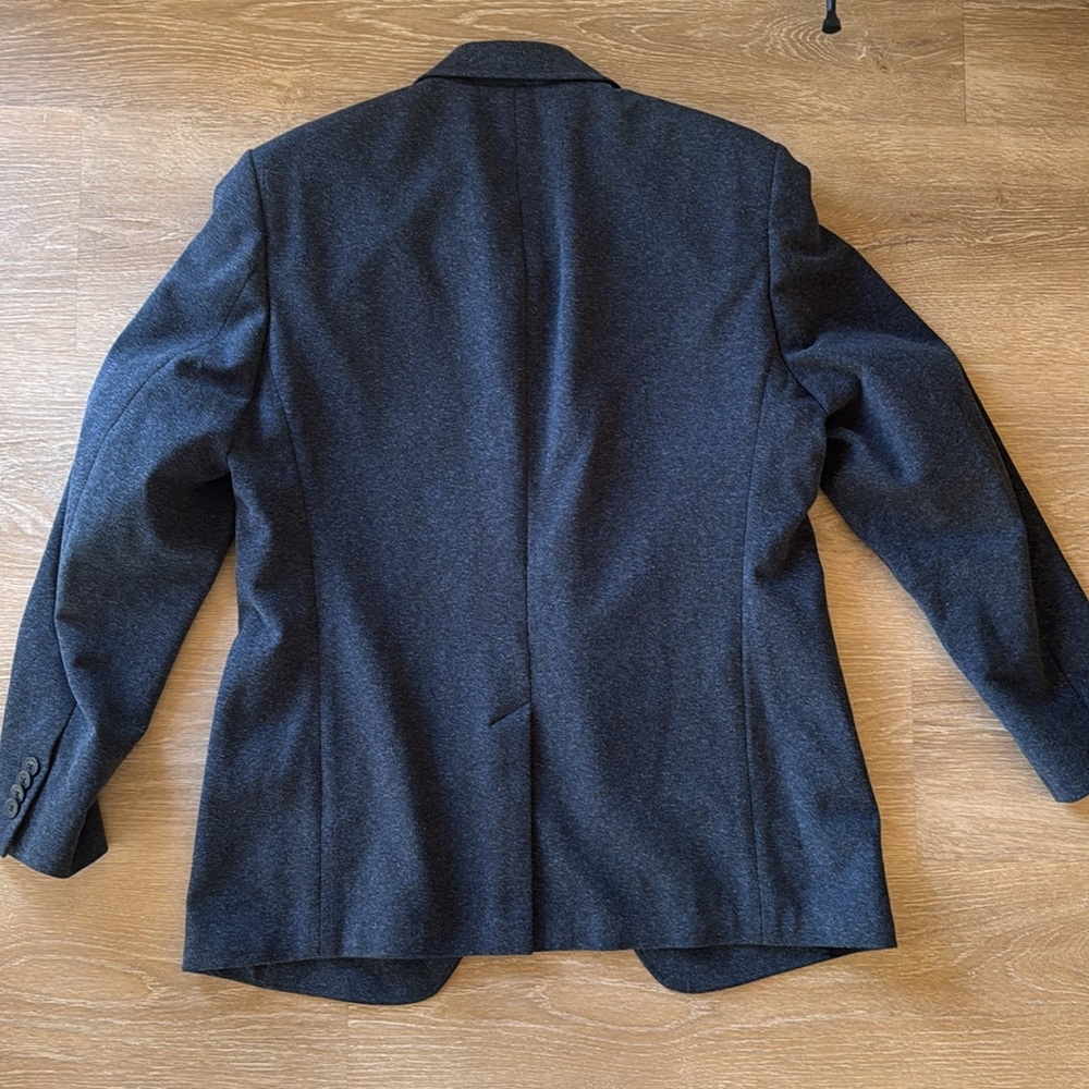 Hawker Rye artefact heathered knit blazer large